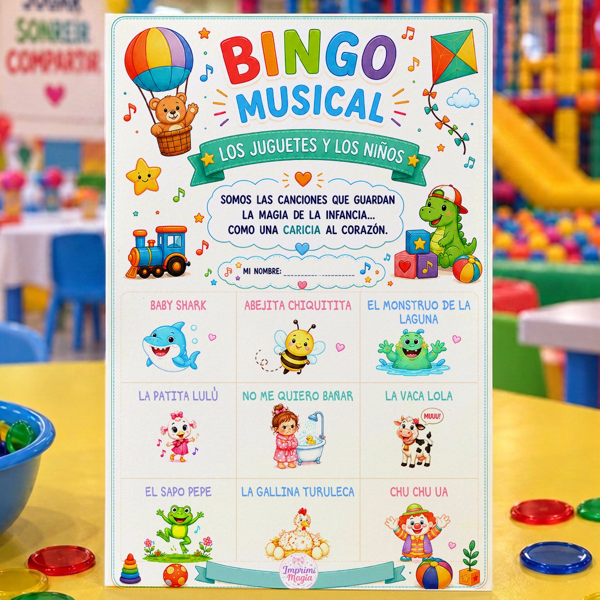 Infantil · Los Juguetes y los Niños