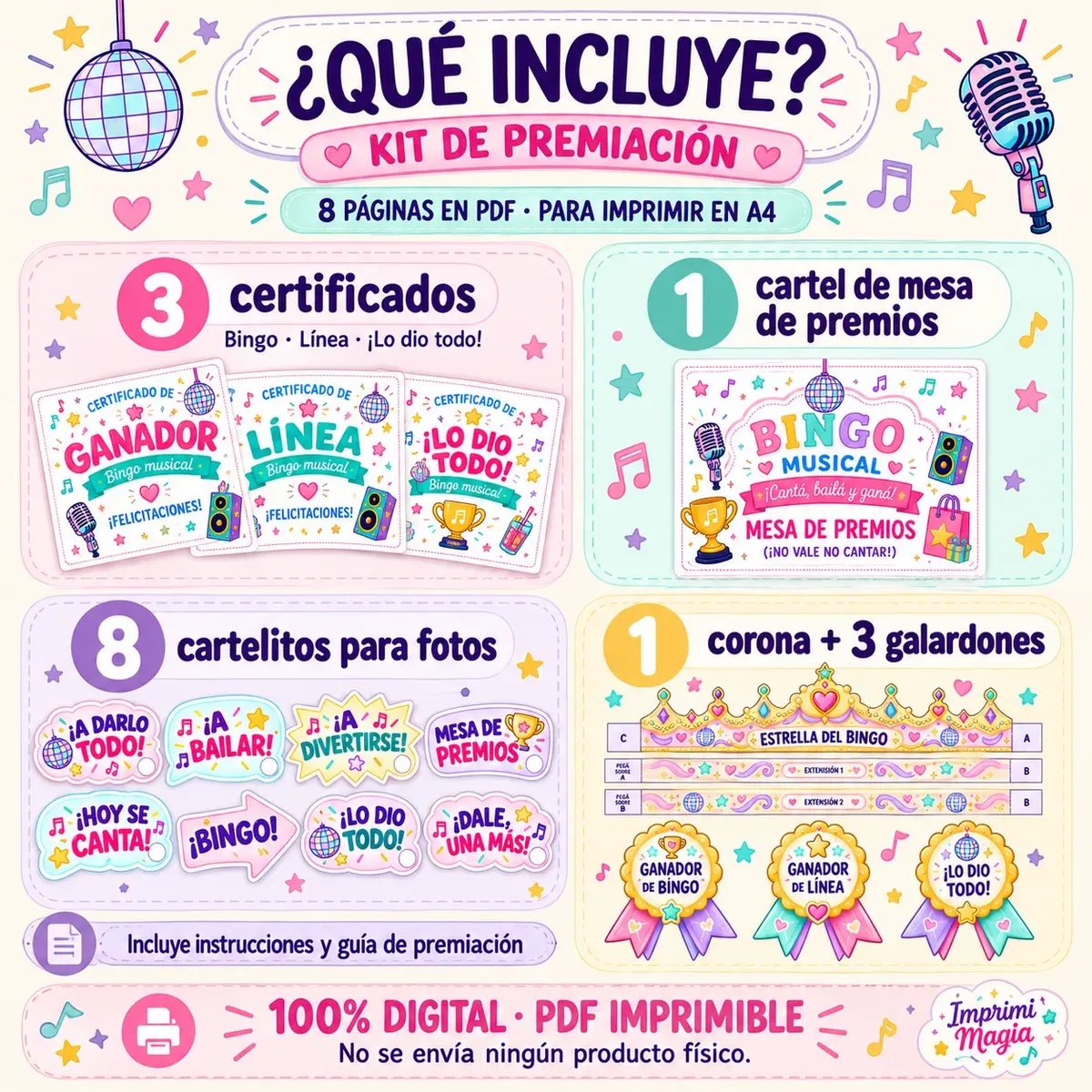 Foto 5 de Kit de Premiación