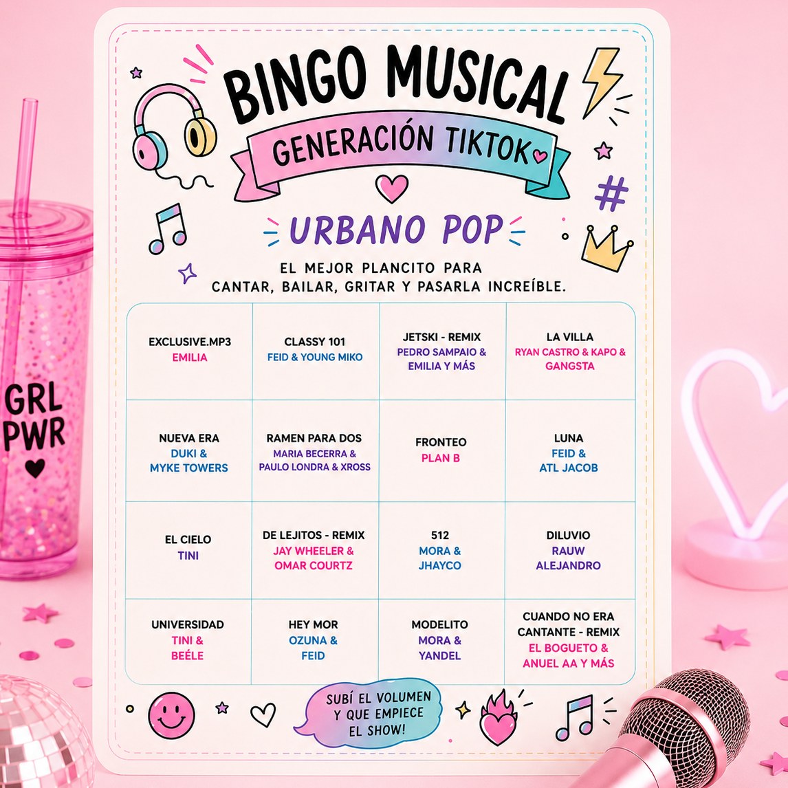 Urbano Pop · Gen TikTok